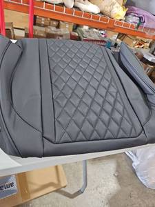 lot 2945 image: Carpass Single Black Full Bucket Seat Cover Headrest cover Included&nbsp