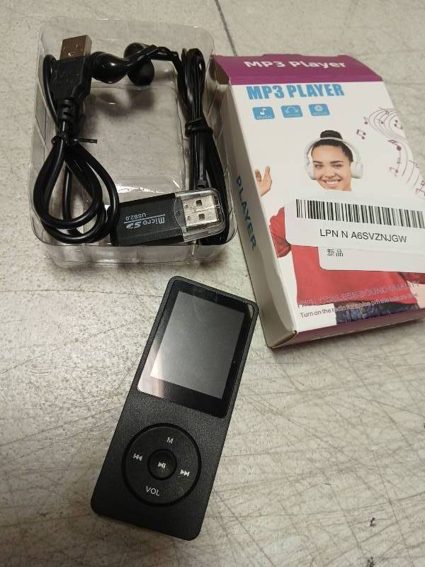 lot 41546 image: 128GB MP3 Player,with Bluetooth 5.2, - Retail $40