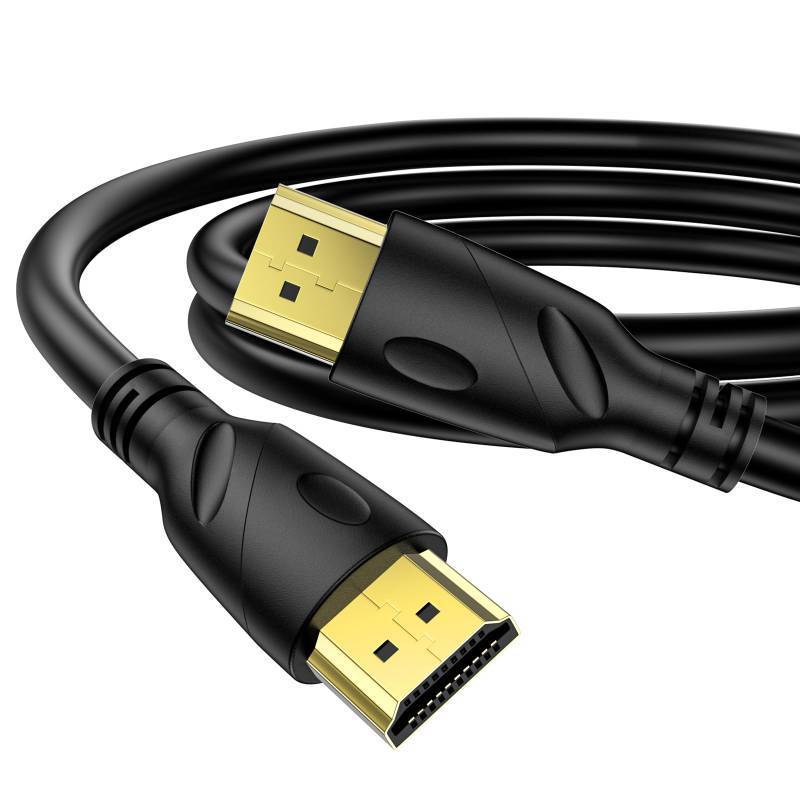 lot 58109 image: Jorenca 8K HDMI Cable 6ft, 48Gbps Ultra High Speed HDMI 2.1 Cord,Gold Plated Connectors, Supports 8K60Hz & 4K120Hz,eARC, HDR, 3D,Compatible with PS5, Xbox Series XS, Soundbar, 4K TV, Blu-Ray Player - Retail $4