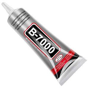 lot 29284 image: B7000 Jewelry Glue for Making, FITTDYHE 1PCS 50ML1.69 fl oz Clear Adhesive for Rhinestone, Fabric, Multipurpose Super B-7000 for Phone Repair, Nail Art, Wood, Glass, Charms - Retail $6