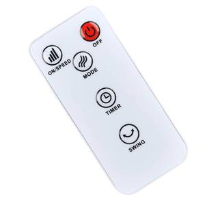 lot 29288 image: ZWP Replacement Remote Control for Uthfy Oscillating Bladeless Tower Fan 03001