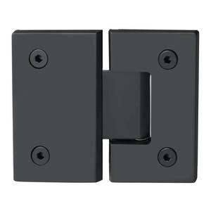 lot 29306 image: Alise Glass Shower Door Hinges, 180 Degree Shower Door Hinges for Glass Doors,Heavy Duty Stainless Steel Cabinet Hinges,Frameless Shower Doors Hardware Replacement Part,Black - Retail $21