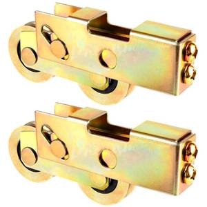 lot 29308 image: 2Pcs Sliding Door Tandem Roller, Heavy-Duty 1-14 Inch Sliding Door Tandem Roller Assembly Sliding Glass Door Rollers Replacement, 120kg265lbs Load Capacity for Sliding Glass Door Screen - Retail $14
