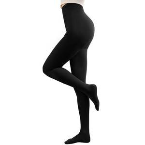 lot 31999 image: Compression Pantyhose Stockings for Women Men, 20-30 mmHg Medical Graduated Support Opaque Closed Toe Hose Tights - Retail $20