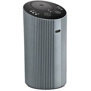 lot 32017 image: Waterless Essential Oil Diffuser for Home Car Office, Scent Diffuser with 4 Timer (136H & Off) & 3 Mist(LMH), Rechargeable Aromatherapy Diffuser, Portable Mini Air Aroma Diffuser, Silver Grey - Retail $20