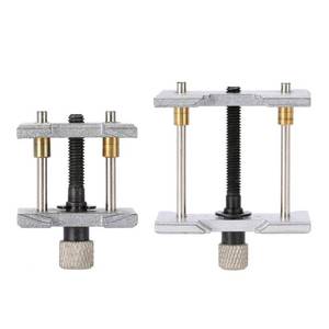 lot 32022 image: EVTSCAN Watch Movement Holder, 2 in 1 Wristwatch Case Repair Tool, Metal Chrome Vanadium Steel, Watch Repair Tools & Kits, Jewelry Making, Crafts used  - Retail $9