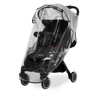 lot 41593 image: Clear Stroller Rain Cover, Universal Travel Weather Shield Breathable Baby Stroller Rain Cover for Windproof, Waterproof, Protect from Sun Dust Snow - Retail $10
