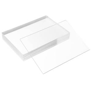 lot 43635 image: KAITELA Pack of 10 Clear Acrylic Sheet 8 x 12 Cast Plexiglass Panel 18 Thick (3mm) Transparent Plastic Board for Sign, Craft, Display Projects, Laser Cutting, Engraving - Retail $37