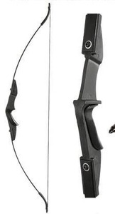 lot 11750 image: TOPARCHERY Archery 57in Takedown Youth Recurve Bow Hunting, Black