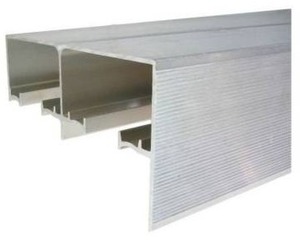 lot 11755 image: Johnson Hardware Jh134f72 134F Series 72in Aluminum Track For 1-34in Bypass Doors