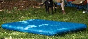lot 11775 image: King Camp Inflatable King Air Mattress for Camping with Air Pump
