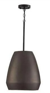 lot 11790 image: Black Handcrafted Large Pendant Light