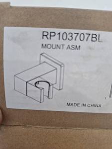 lot 11887 image: Black Metal Mount Assembly RP103707BL