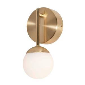 lot 11908 image: Afx Prls0409l30d1 Pearl 9  Tall Led Wall Sconce - Brass
