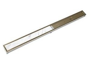 lot 11936 image: 60 Site Sizable Stainless Steel Low Profile Linear Drain Kit