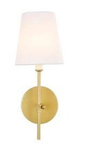 lot 11946 image: Elegant Lighting Mel 15 Inch Wall Sconce