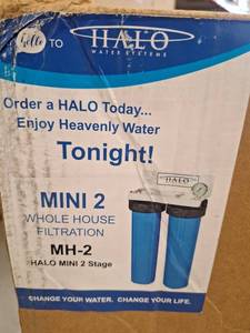 lot 11974 image: Halo Mini 2 Whole House Filtration MH-2