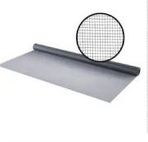 lot 39856 image: M-D 3-ft x 25-ft Silvergray Fiberglass Screen mesh, 4 Rolls