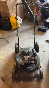 Bolens 21 Inch Walk Behind Lawn Mower with Briggs & Stratton Engine - Retail: $150