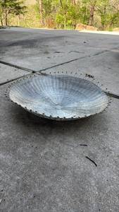 lot 59143 image: Large Woven Wicker Basket Bowl - Retail $25