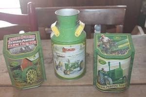lot 4350 image: John Deere Tins