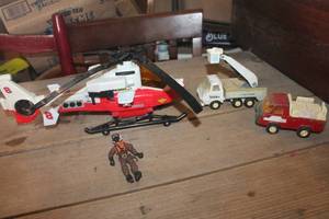 lot 4385 image: Vintage Working Tonka Helicopter, Trucks & More