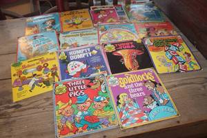 lot 4456 image: 14- Vintage Childrens Records
