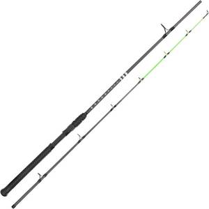 lot 152038 image: KastKing KONG Fishing Rod, Powerful, Lightweight S-Curve Graphite Rod Blanks, Nano Resin Technology, Stainless-Steel Double-Foot Guides wTitanium Oxide Rings, Non-Slip Handles, Chartreuse Strike Tips