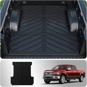 lot 251506 image: Bed Mat Compatible with 2015-2025 2026 Ford F150 Truck Bed Mat 5.5FT TPE All Weather 5.5 Feet Short Bed Liner 2024 F-150 Accessories (Truck Bed Mat)