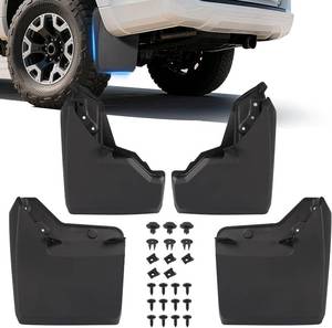 lot 351666 image: 4PCS Mud Guards Splash Flaps Mudflaps Compatible with Toyota 4Runner 2025 2026 Narrow Version Auto Exterior Front Rear Tire Mudguards Kit Wheel Liner Fenders