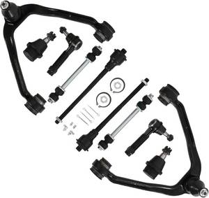 lot 351677 image: Front Suspension Kit Compatible with 1999-2006 Chevy Silverado Avalache GMC Sierra 1500 2002-2006 Cadillac Escalade ESV EXT 10PCS