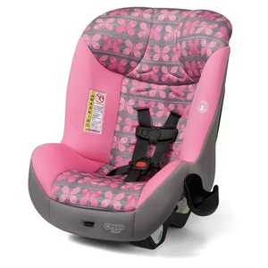lot 171177 image: Cosco Kids Scenera Extend Infant & Toddler Convertible Car Seat, Pink Butterfly
