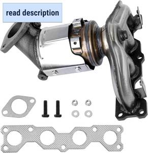 lot 351635 image: Retails for $117 674-071 285102G445 Front Manifold Catalytic Converter Fit for 2013-2015 Kia Sorento 2013-2016 Hyundai Santa Fe Sport L4 2.4L