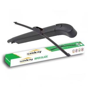lot 7845 image: Rear Windshield Wiper Blade and Arm Replacement for Hyundai Elantra GT i30 GD 2012-2017 Back Windscreen Wiper blades - Retail $11
