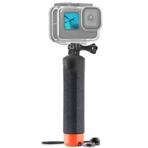 lot 7899 image: FitStill Waterproof Monopod Floating Hand Grip for Go Pro Hero 131211109876543 Session DJI Osmo and Other Action Cameras.Snorkeling Underwater Diving Pole Stick - Retail $15