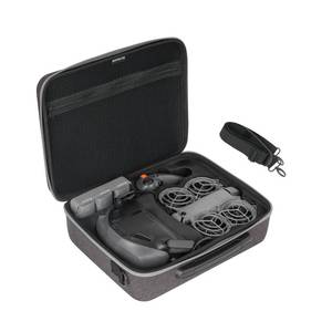 lot 7931 image: FSIDIWT Neo 2 Carrying Case, Portable Storage Shoulder Bag for DJI Neo 2 Drone Accessories, Fits for DJI Goggles N3, RC Motion 3 Controller, 6 batteries, Battery Charger Hub - Retail $43