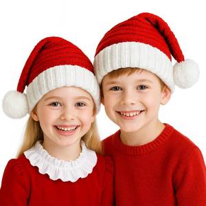 lot 7936 image: Christmas Santa Long Sleeve Shirt Red Medium