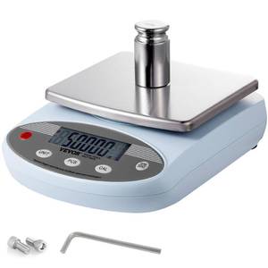 lot 7962 image: VEVOR Lab Scale, 3000g x 0.01g Accuracy High Precision Analytical Balance, 13 Units Conversion Electronic Scientific Laboratory Scale, LCD Display Digital Jewelry Weighing Scale for Lab, Jewelry - Retail $90