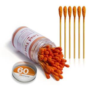 lot 7977 image: AAwipes Lead Test Swab Kit (60 Rapid Home Testing Swabs) 30-Second Results. Dip in Water. Home Use for - Painted, Jewelry, Ceramics, Wood (LS60) - Retail $16