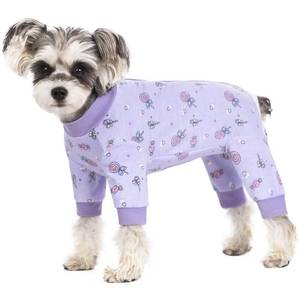lot 7985 image: Dog Surgery Recovery Suit, Dog Onesie for Surgery Female Male Dogs, Dogs Pajamas Long Sleeve, Small Dogs Onesie, Abdominal Wound Bandages Surgical Suit, Cat Recovery Suit for Shedding Skin Disease - Retail $22