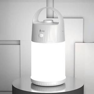 lot 8005 image: Upgraded Motion Sensor Night Light with 4 Adjustable Brightness Levels,Portable Rechargeable LED Lamp with PIR Motion Detection, 4000mAh Battery, Ideal for Bedroom, Closet, Camping (White) - Retail $19