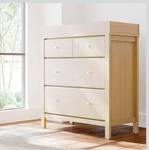 Storkcraft Horizon 3 Drawer Chest with Removable Changing Topper (Driftwood) - GREENGUARD Gold Certified Nursery Dresser, Kids Storage Chest with Organizer, Durable and Stylish 3-Drawer Design - Retail: $219