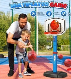lot 12002 image: Toddler Basketball Hoop Set