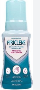 lot 12031 image: Hibiclens Antiseptic Skin Cleanser 8 fl oz, Lot  of 3