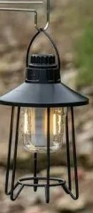 lot 12040 image: LED Camping Lantern with Hanging Hook