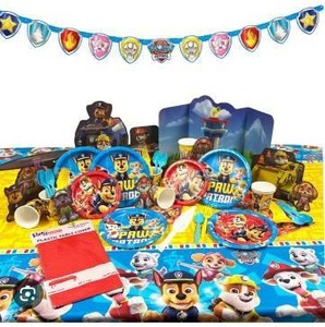lot 12046 image: Paw Patrol Birthday Party Supply Kit