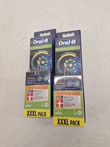 lot 12083 image: Oral-B Cross Action Electric Toothbrush Heads XXXL 20 Pack