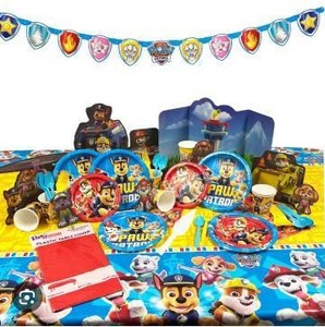 lot 12159 image: Paw Patrol Birthday Party Supply Kit