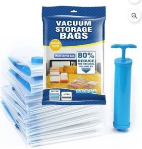 lot 12176 image: Vacuum Storage Bags, 11 Pieces, Assorted Sizes, 2 Packs