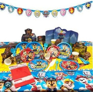 lot 12188 image: Paw Patrol Birthday Party Supply Kit